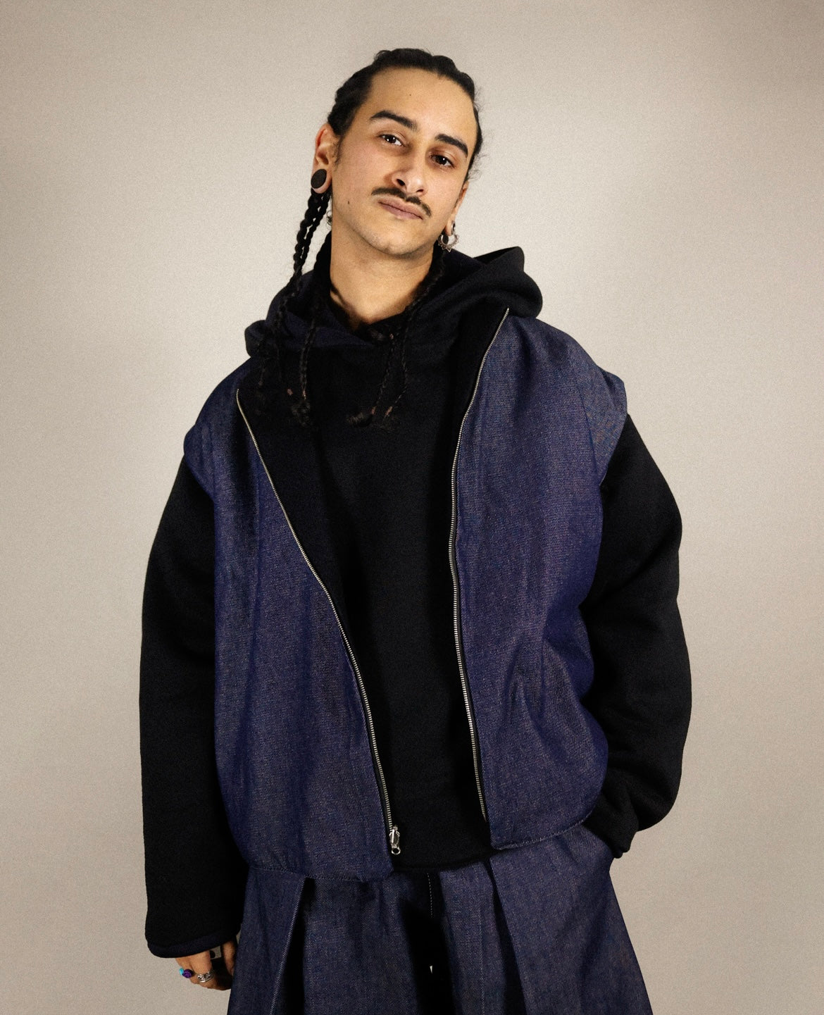 No Sleeves reverse jacket