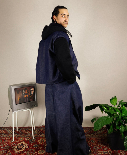 No Sleeves reverse jacket